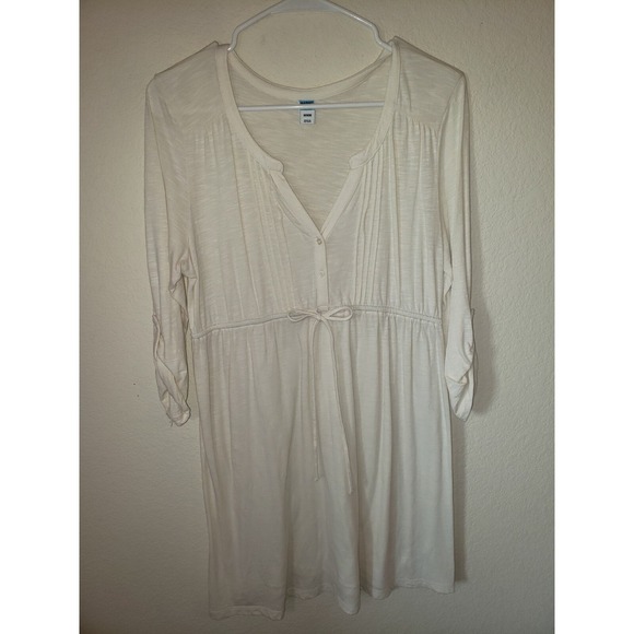 Old Navy Dresses & Skirts - Maternity Dress - Off White Kid Core Maternity Core Baby Core Pregnancy Core